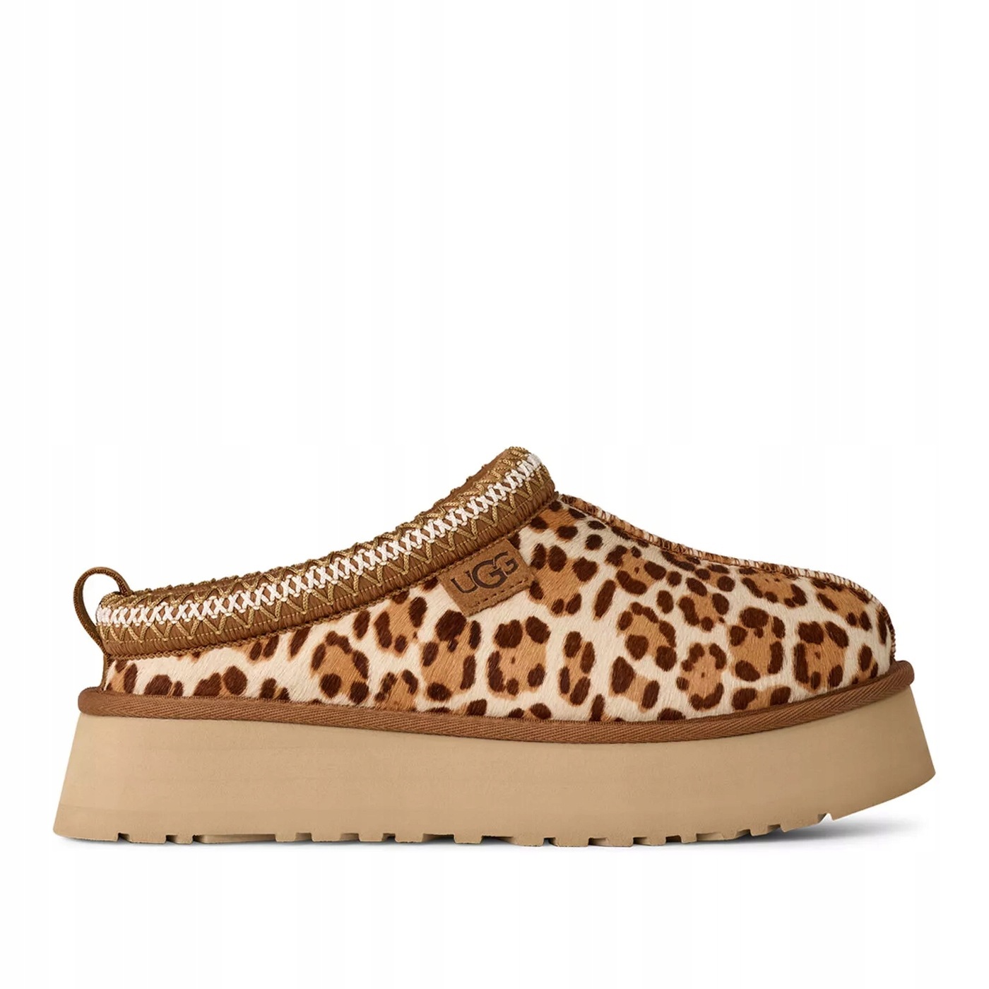 Pantofle Ugg Tazz Plains Přírodní kůže Semišová Hnědá 36