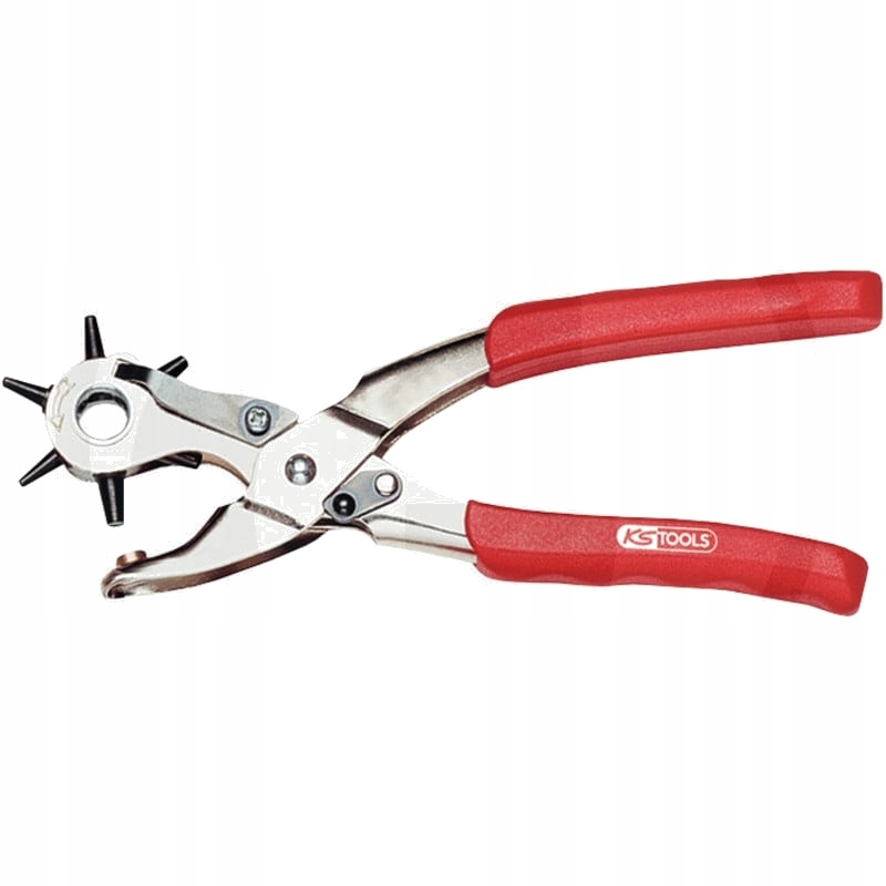 KS Tools Rewolwerowe szczypce do dziurkowania 220 mm