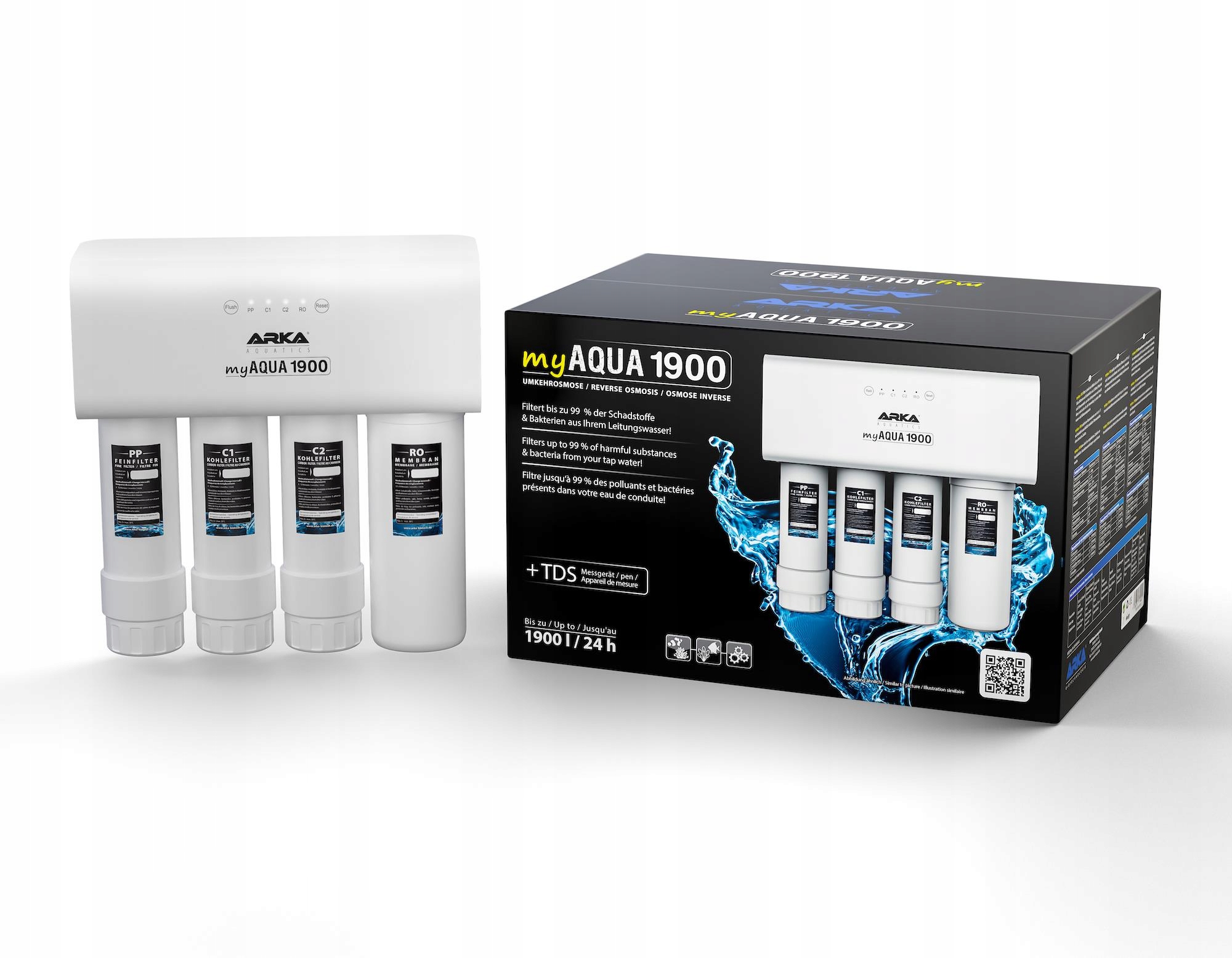 Arka MyAqua1900 Filtr Ro 1900l/24h