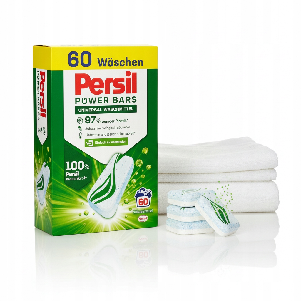 Levně Persil Power Bars Universal Univerzální tablety na praní 60 kusů