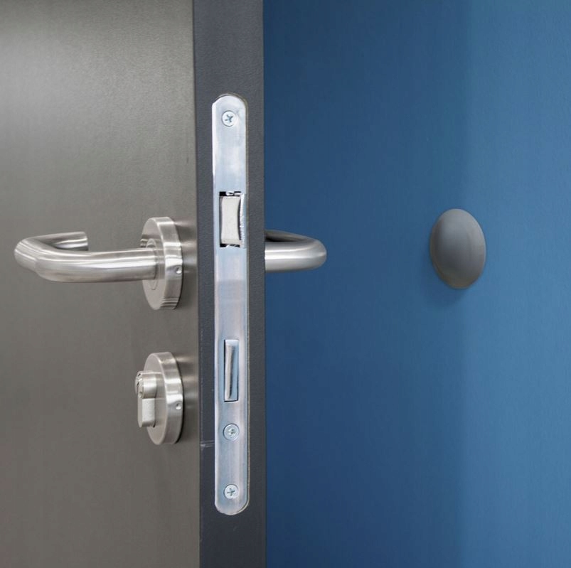 ODBOJNIK STOPER DRZWI NA ŚCIANĘ SAMOPRZYLEPNY 40mm Średnica 4 cm