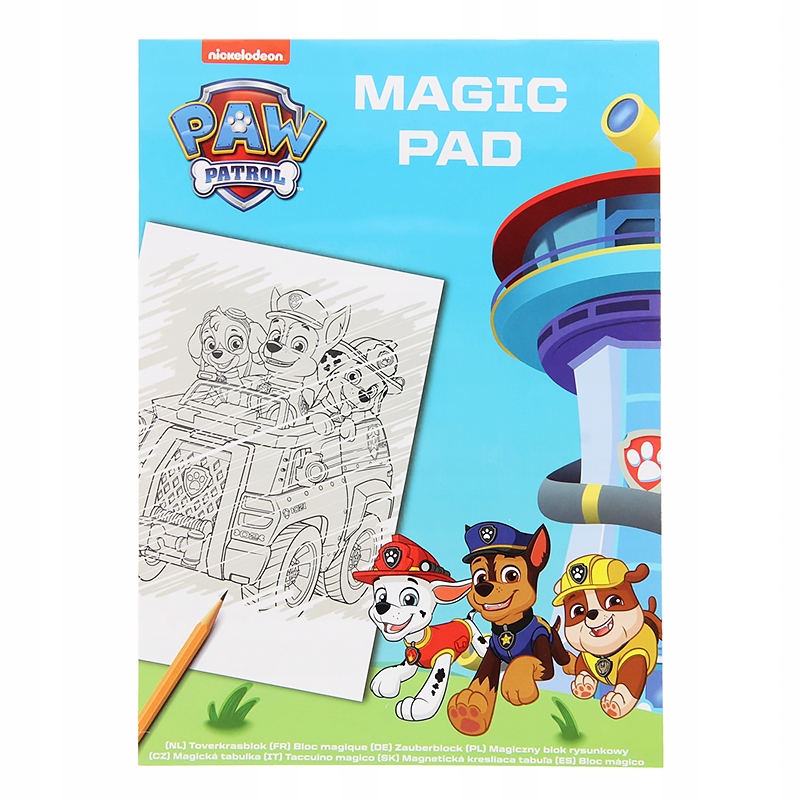 

Psi Patrol Kolorowanka Magiczna Zdrapywanka