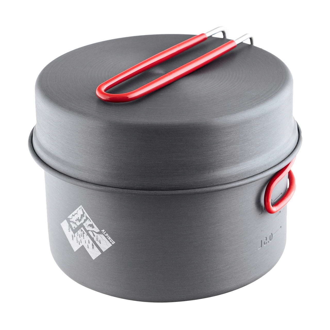 Alpinus Menážka turistický hrnec 2 kusy sada nádobí Santiago