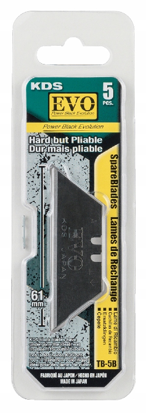 

Ostrza trapezowe Kds Japan TB-5B 5x Czarne