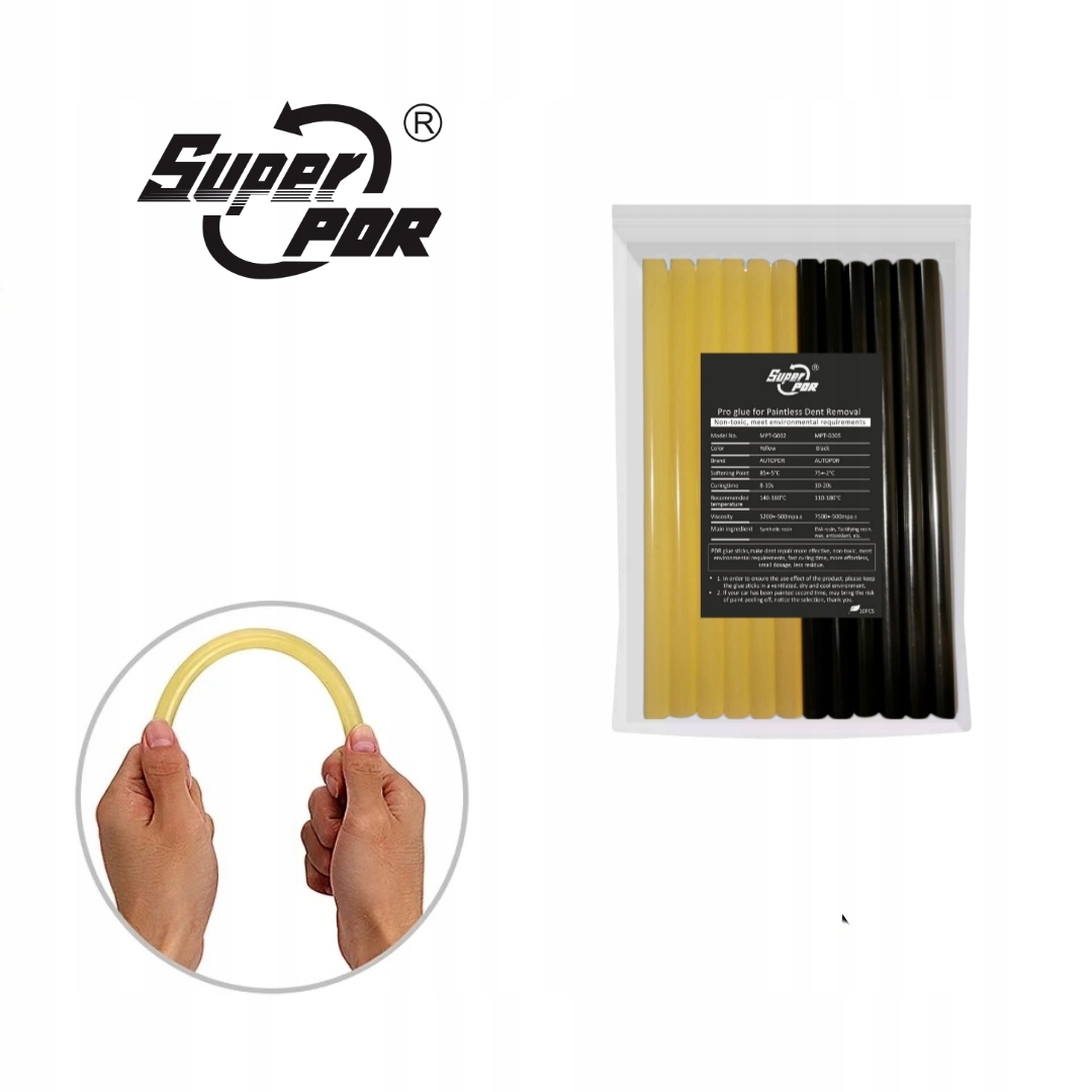 ZESTAW PDR do usuwania wgniecen wgniotek karoserii Weight with packaging 4 kg