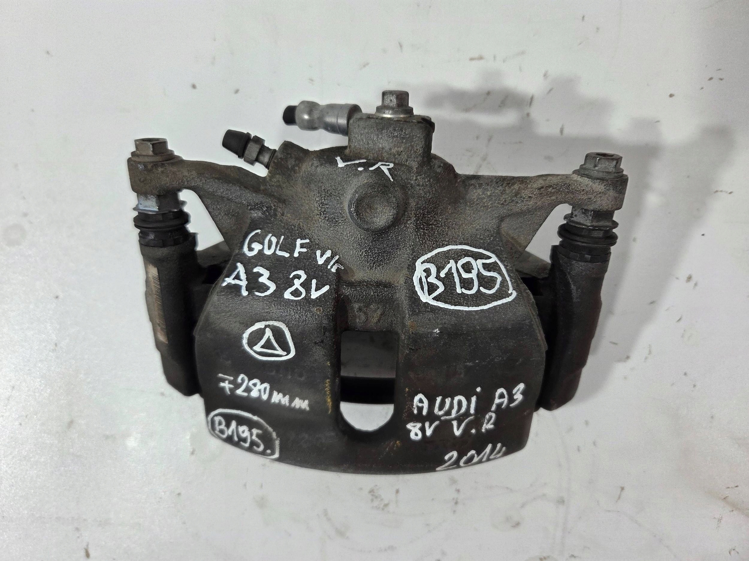 Audi A3 S3 8V caliper brake front right 6792G (B195)