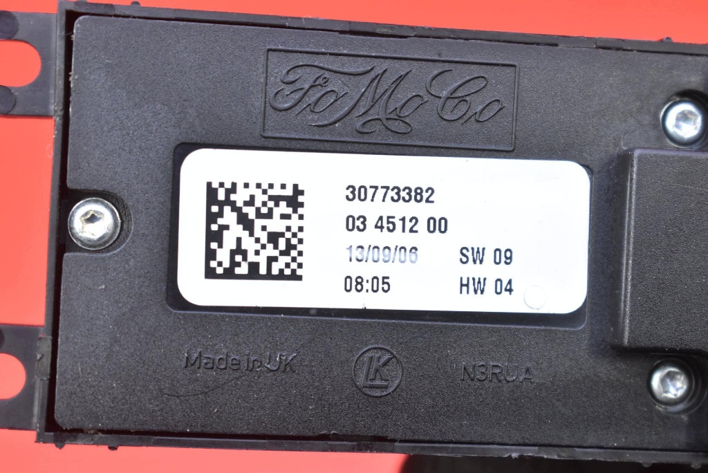 control panel of the window EU 30773382 VOLVO S80 2 II 06-09