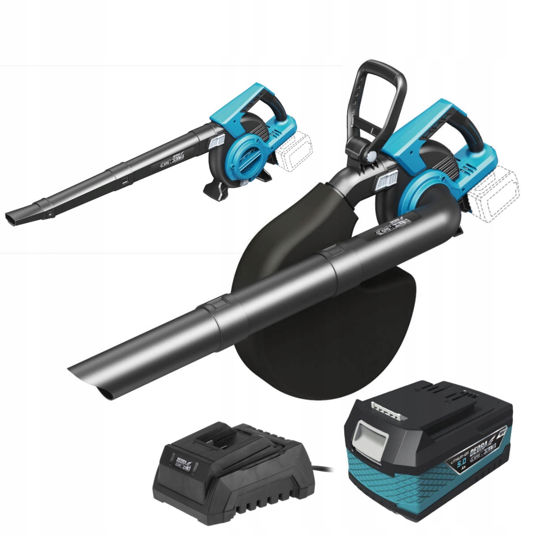 DEDRA DMUCHAWA Odkurzacz Akumul. 18V DO LIŚCI +5Ah