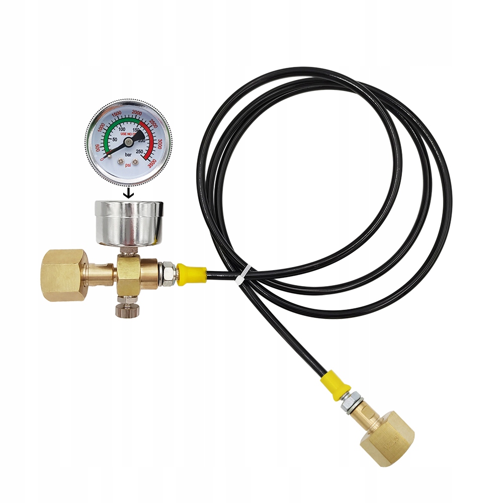 Wąż do stacji argonem CO2 W21.8-14 Adaptery