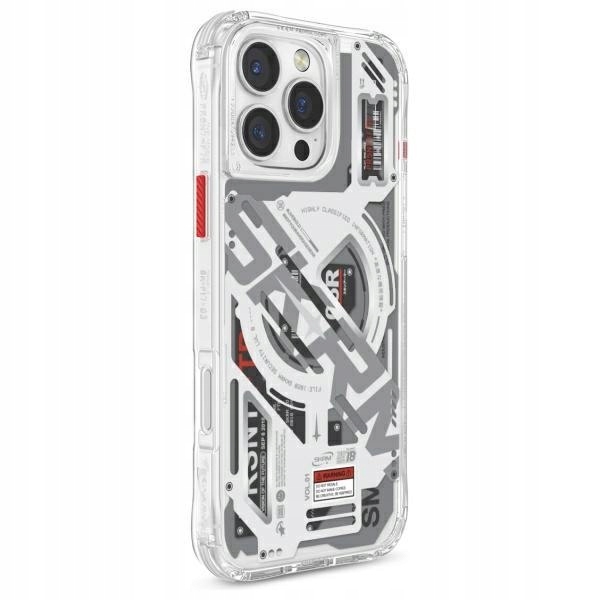 Skinarma etui Ekho iPhone 16 Pro 6.3" Magnetic Charging przezroczysty/