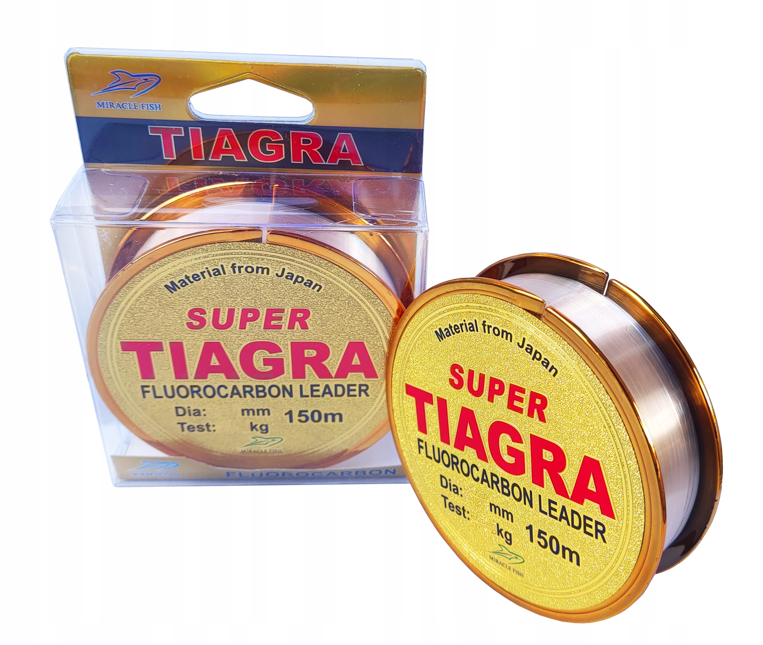 

Żyłka Tiagra Fluolocarbon 150m 0.18mm 9kg