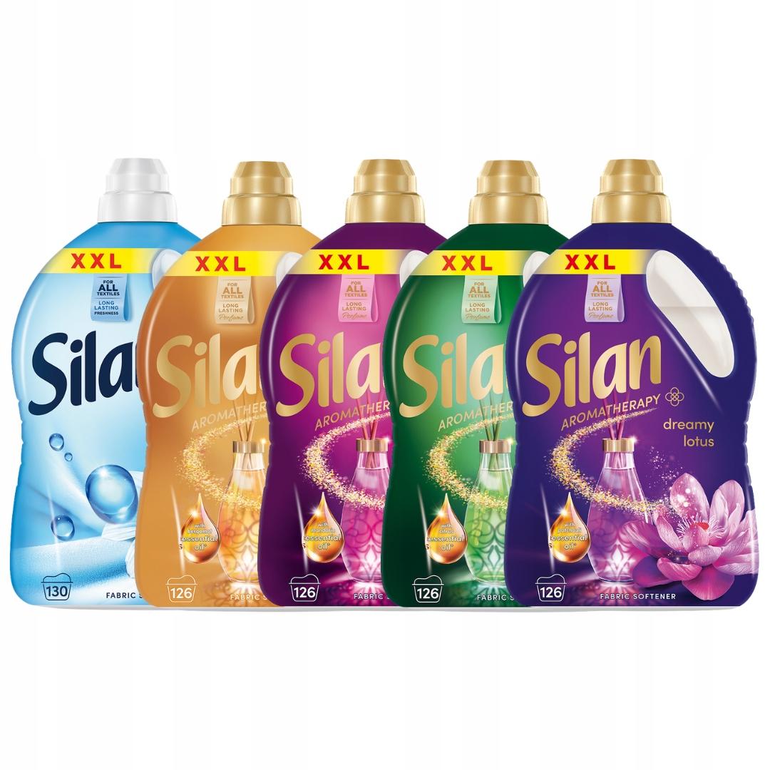 Silan Płyn do płukania Zestaw XXL 13,95l 558 prań