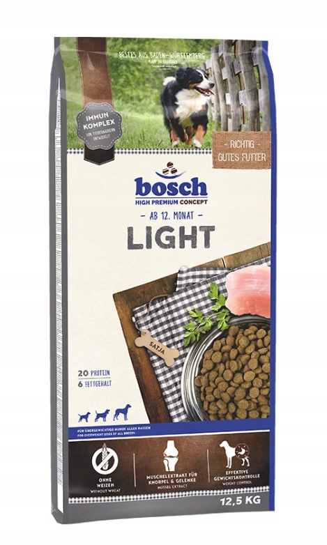 Bosch Hpc Light 12.5 Kg, Sucha Karma Dla Psa Z Nadwagą Po Sterylizacji