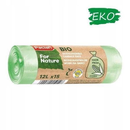 

Worki na śmieci Bio Paclan 12l 15 szt.