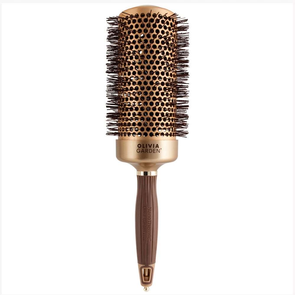 Olivia Garden Expert Blowout Speed Kartáč na modelování vlasů Gold & Brown 65