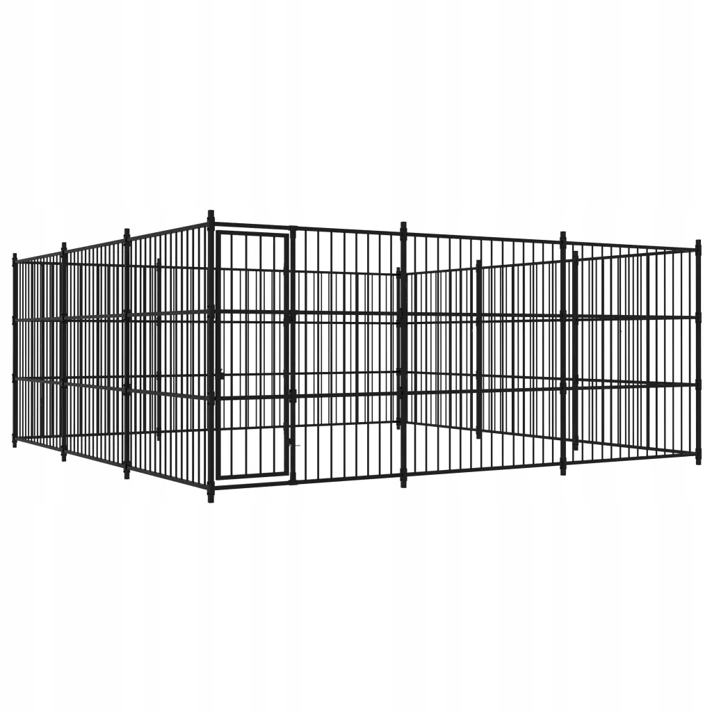 Levně Kotec venkovní pro psa, 450 x 450 x 185 cm