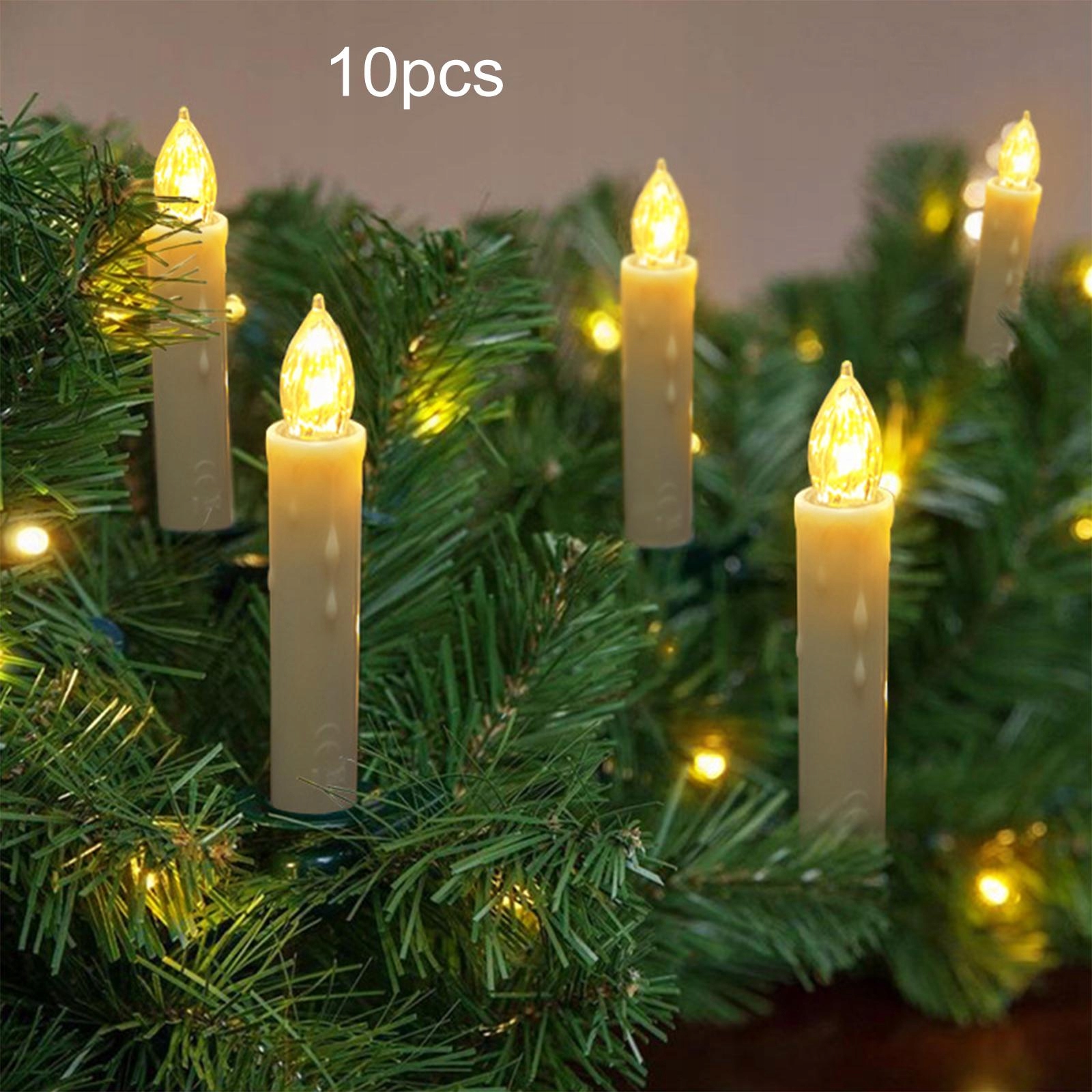 10 sztuk świec LED z przyssawkami Producent Baosity