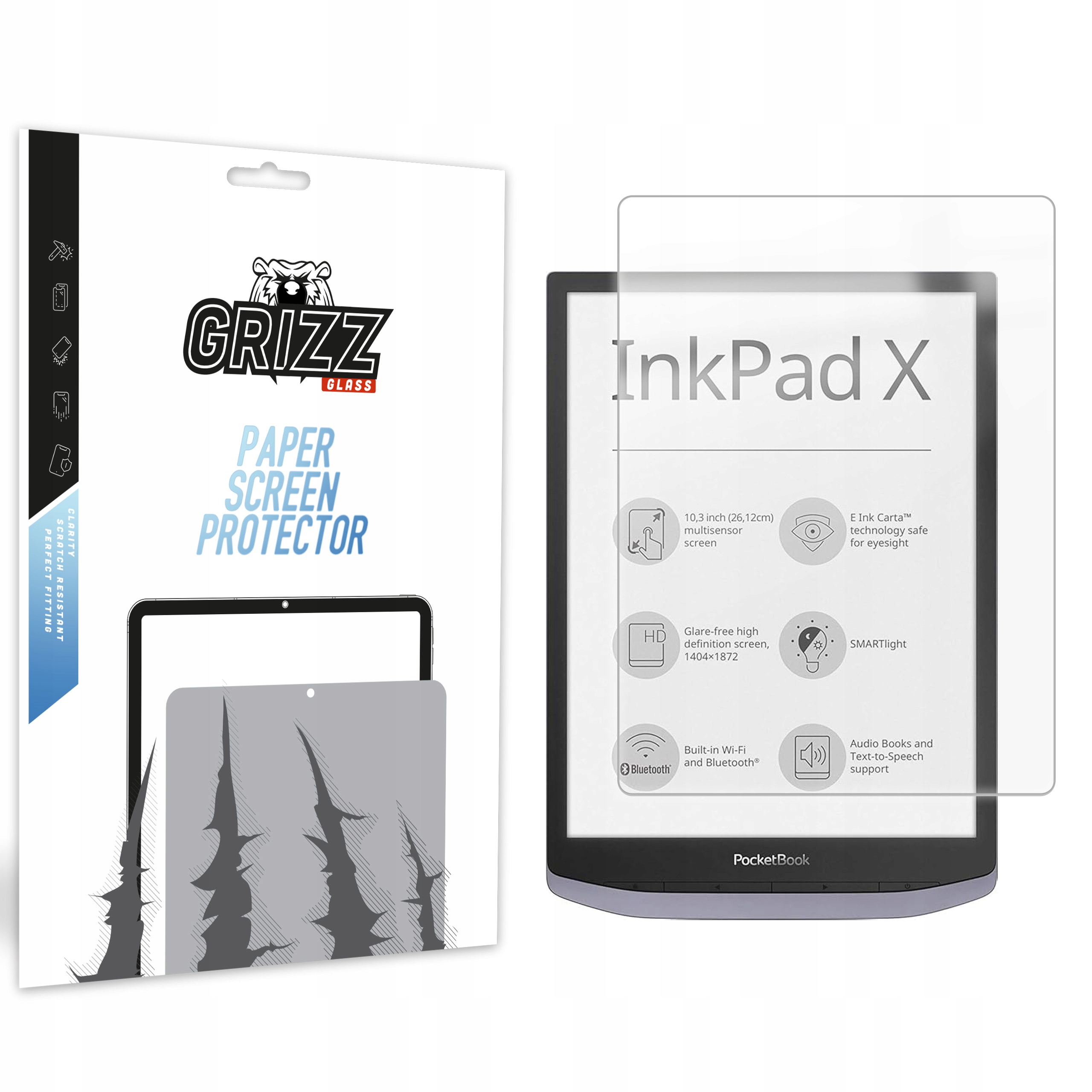 Antyodciskowa folia ochronna do Pocketbook InkPad X