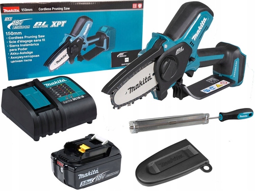 Makita Lekka piła pilarka do gałęzi 18V 15cm 1x3,0Ah DUC150SF01 Pilnik