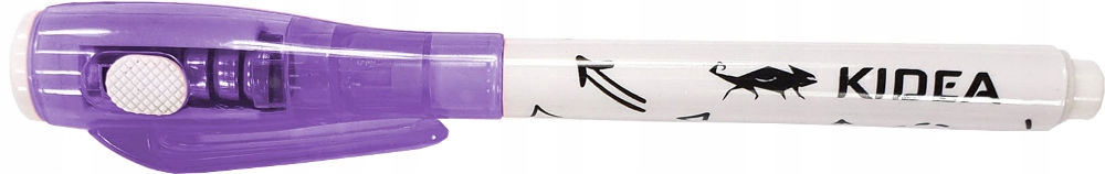 DŁUGOPIS SZPIEGOWSKI WIDOCZNY pod LED UV KIDEA EAN (GTIN) 5901130077717