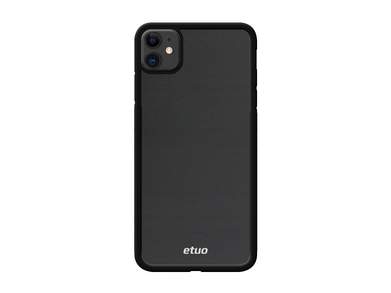 

Etui do Apple iPhone 11 - Leather Case - czarny