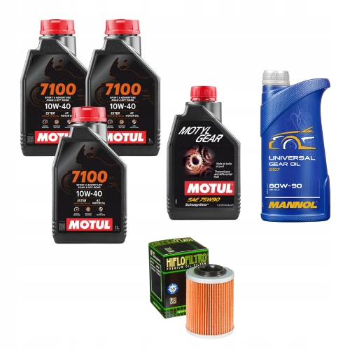 Olejový/prehľadový set Odes Pathcross 650 850 1000 servisný