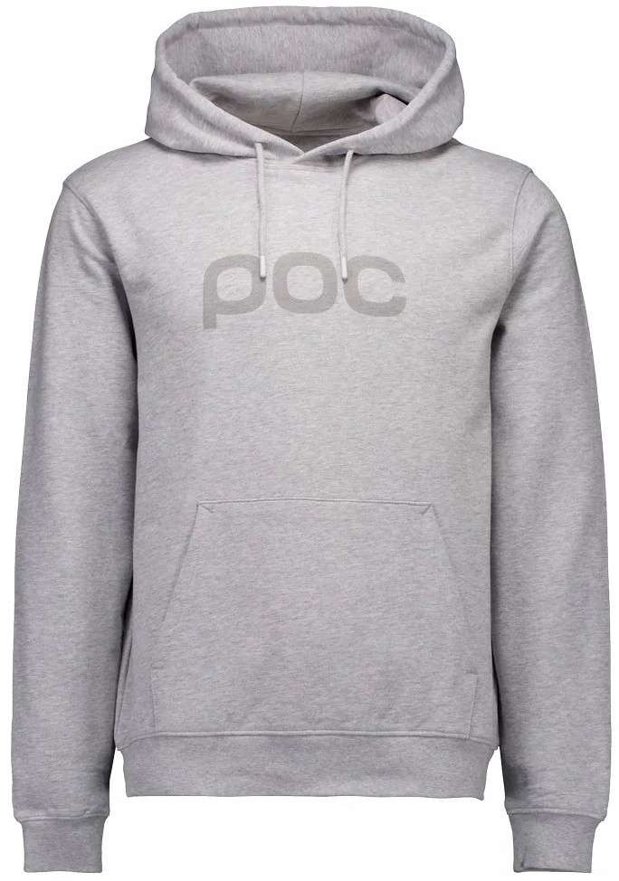Bavlněná Mikina s kapucí Poc Hood Grey Melange vel. XL