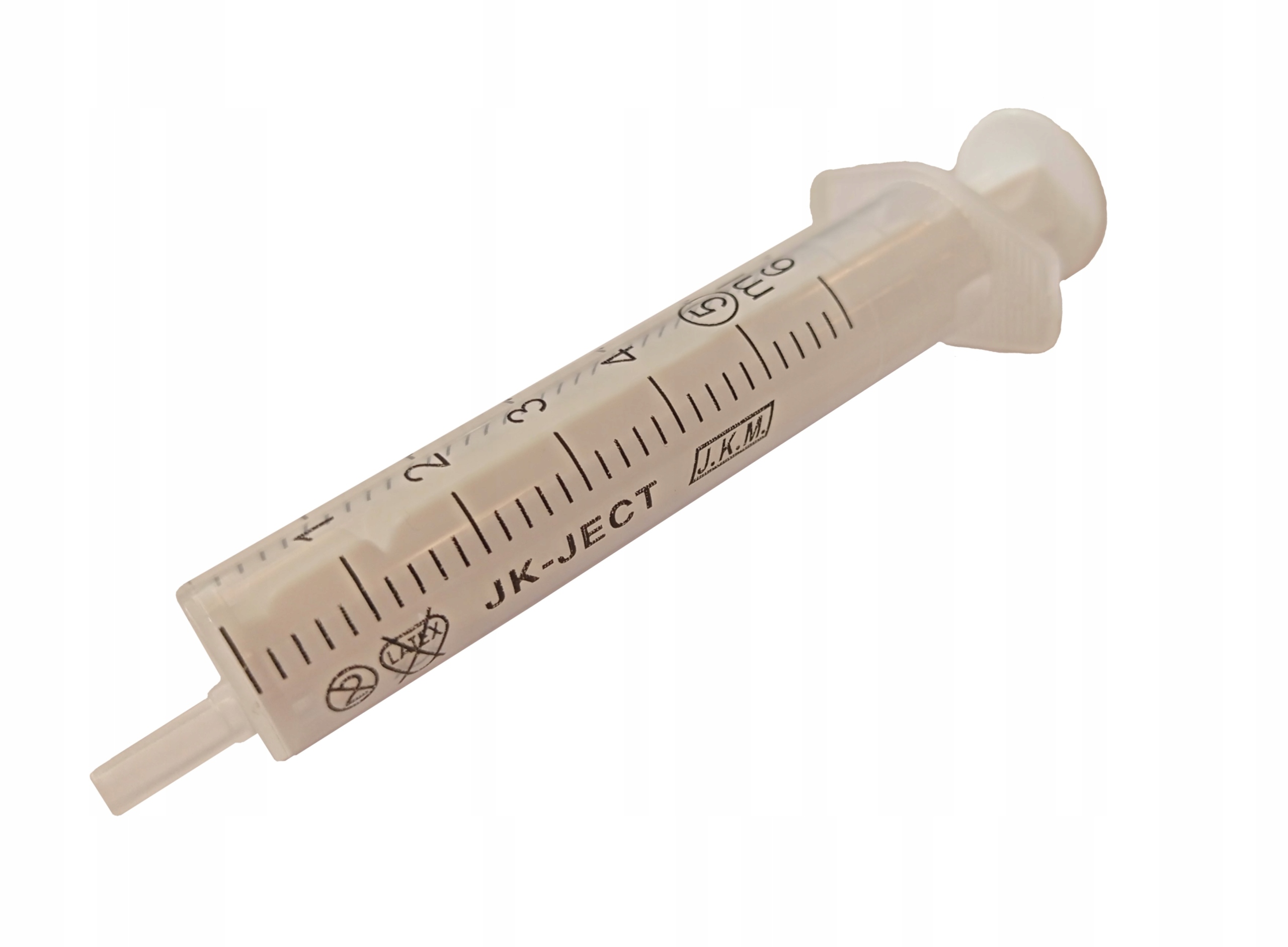 

Strzykawki jednorazowe 5 ml, 2-częściowe 100 szt.