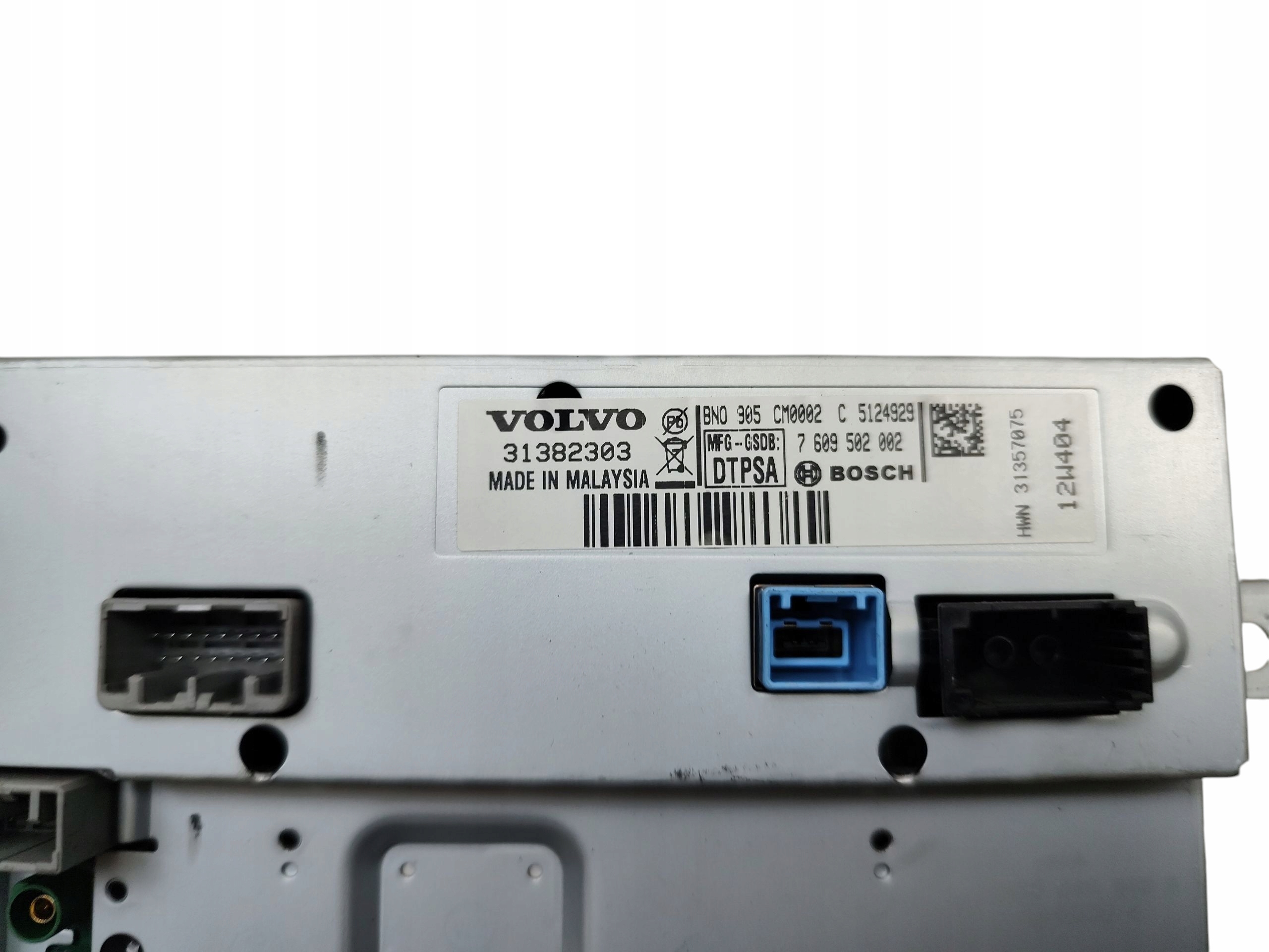 Display RADIA NAWIAGACJI VOLVO XC60 e (08-13) 31382303