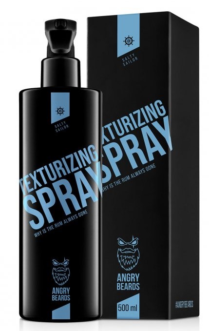 Sprej do stylizacji włosów Texturizing SALTY SAILOR Angry Beards 500 ml