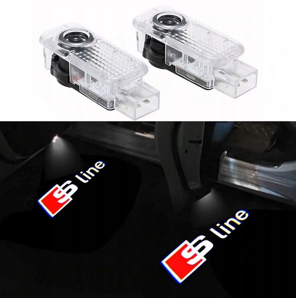 

Audi S-line Led Logo Projektor A3 A4 A5 A6 Q5 Q7