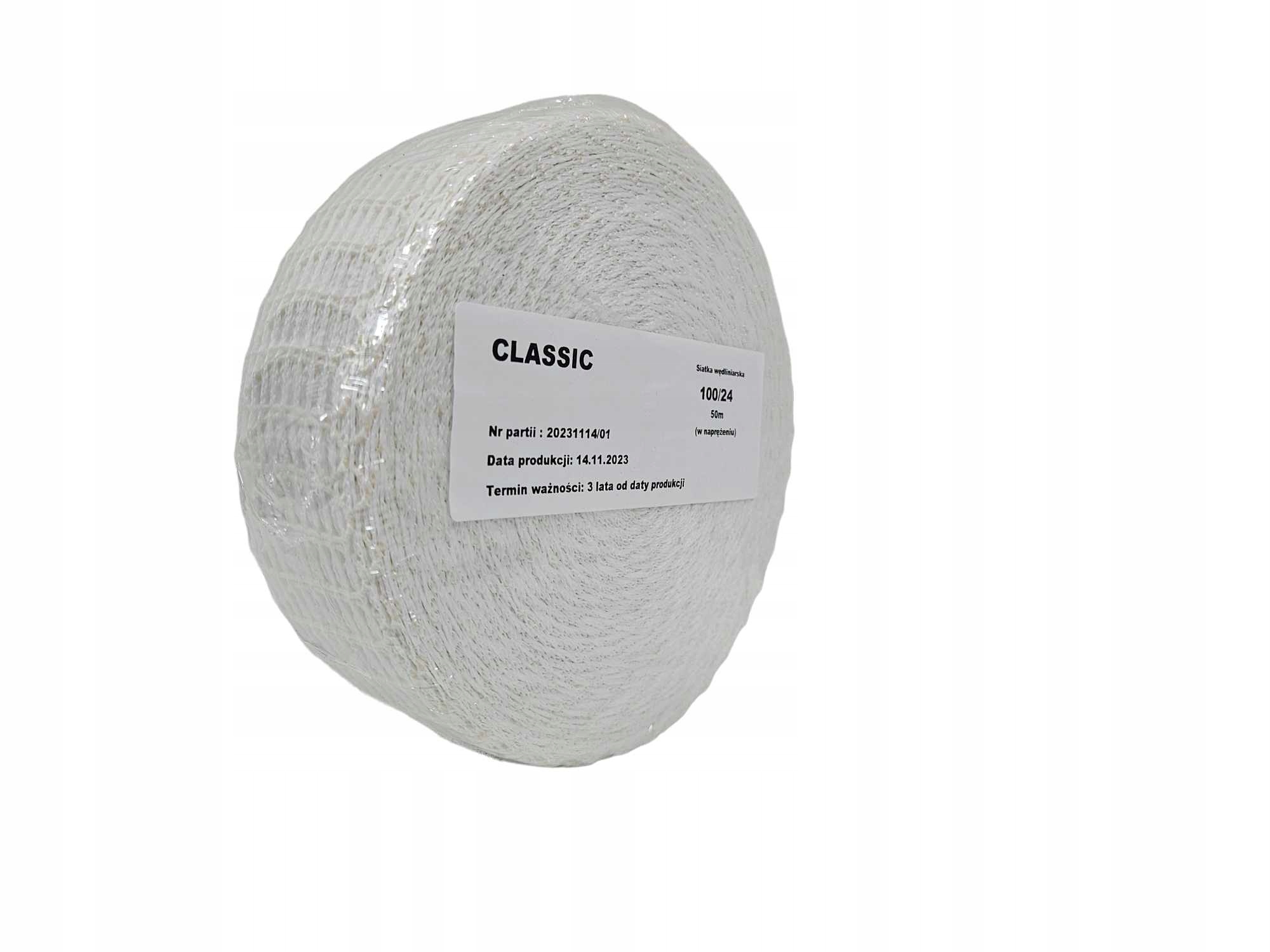 Levně Uzenářská Síťka Classic 125/24 50 m Na Uzení Polský výrobek Atest Pzh