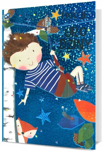 

Kartka urodzinowa dla chłopca odlotowa KStar83