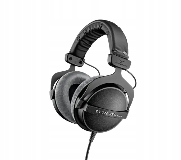 Słuchawki przewodowe Beyerdynamic Dt 770 Pro 250 Ohm Tv Hi-Fi Nauszne