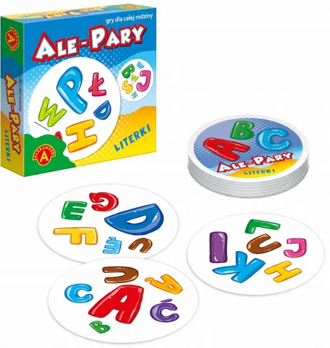 

Gra Karciana Znajdź Ale Pary Literki Nauka Liter