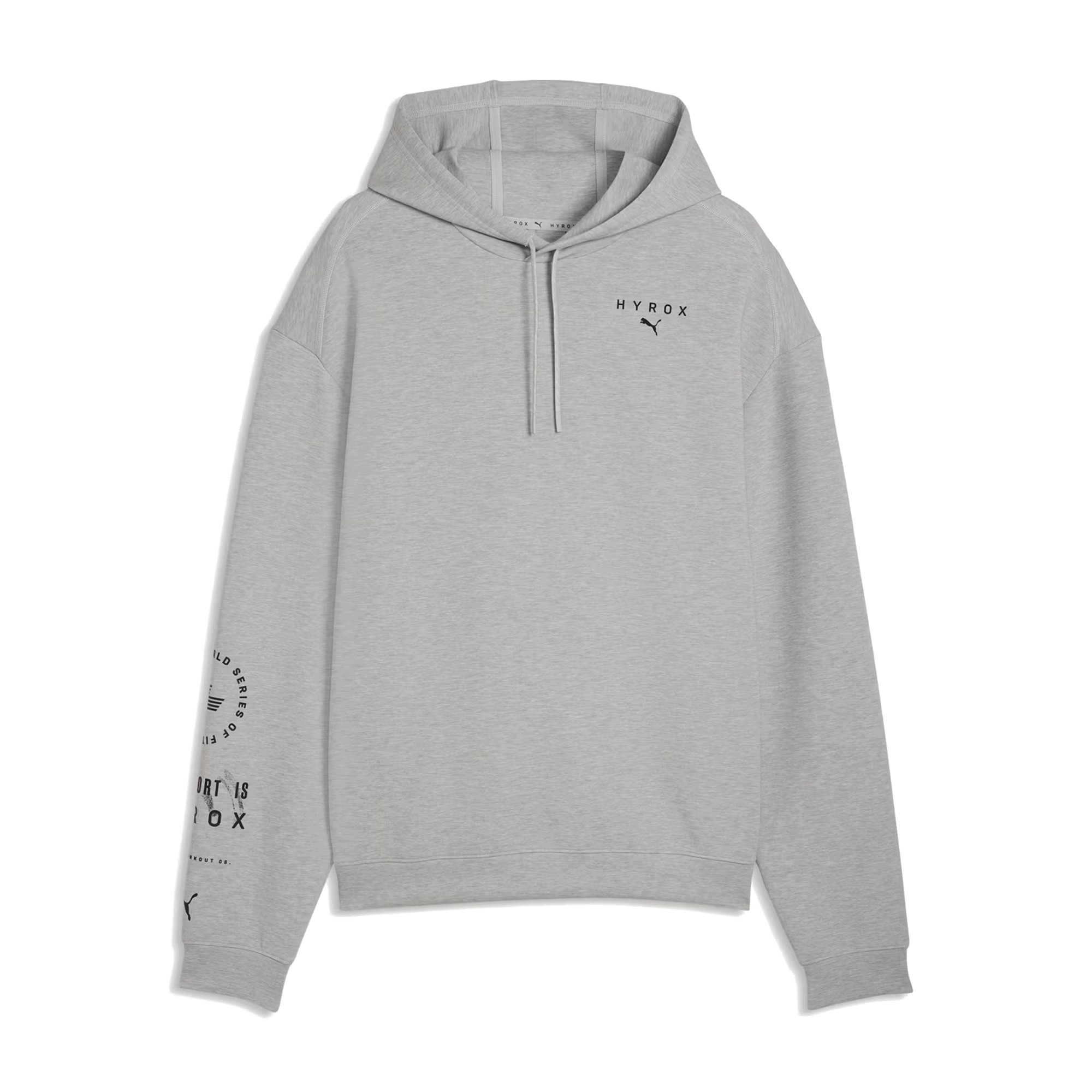 Bluza treningowa męska Puma Hyrox Cloudspun Hoodie gray