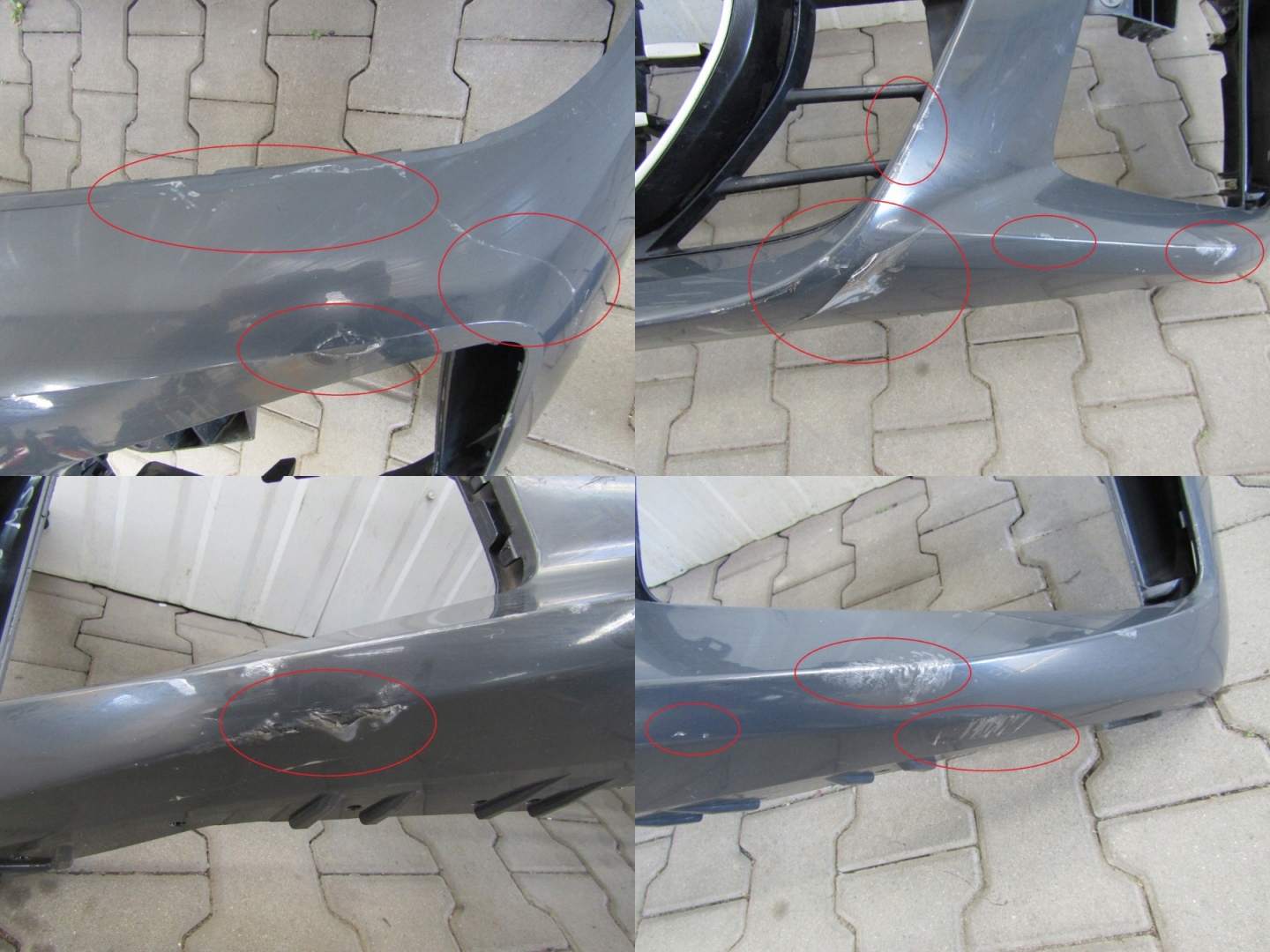 Zderzak przód BMW i4 4 G26 Gran Coupe M Pakiet E-DRIVE 21- Strona zabudowy przód