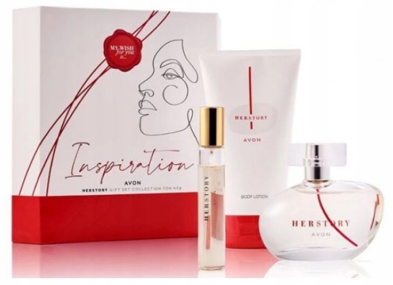 Herstory Zestaw woda balsam perfumetka