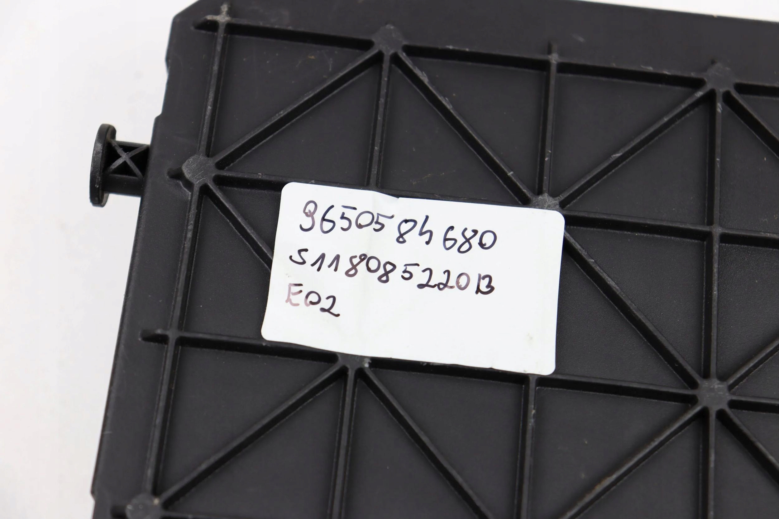 CITROEN PEUGEOT module control unit compartment BSI 9650584680 S118085220B