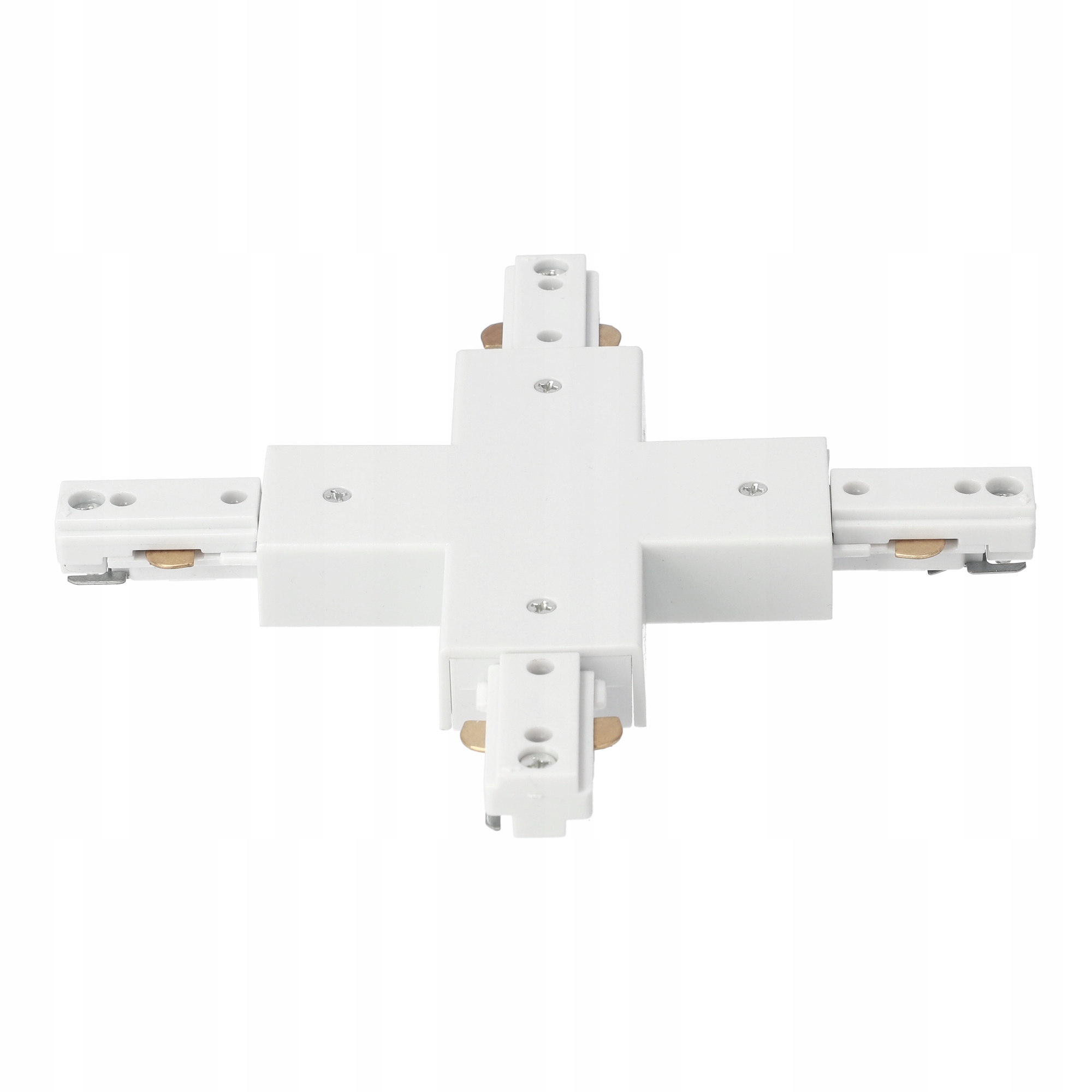 ŁĄCZNIK X DO SZYNOPRZEWODU 1-FAZOWEGO BIAŁY EDO Maksymalna moc pojedynczego źródła światła 0 W