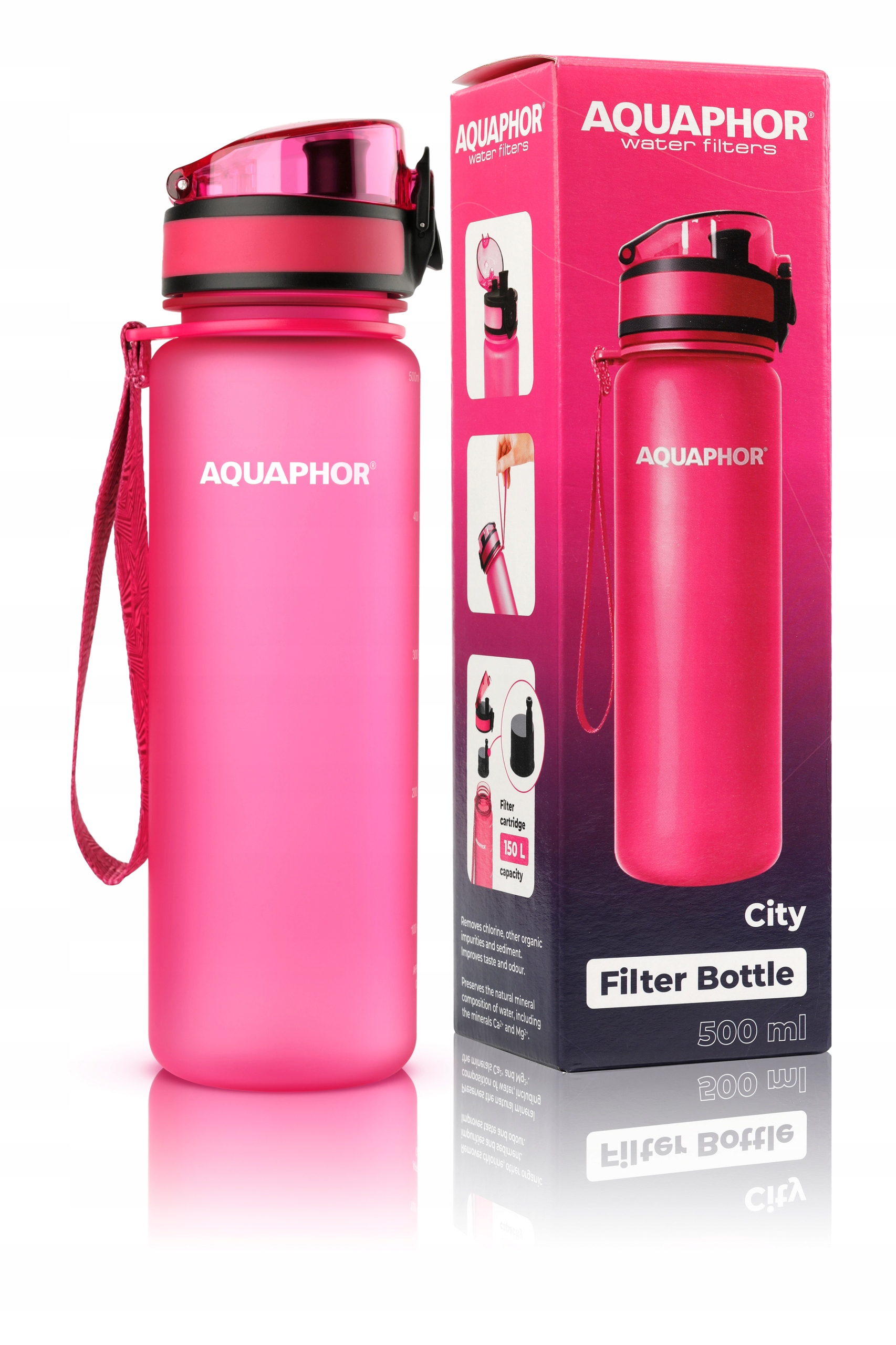 

Butelka filtrująca bidon z filtrem Aquaphor 0.5 l