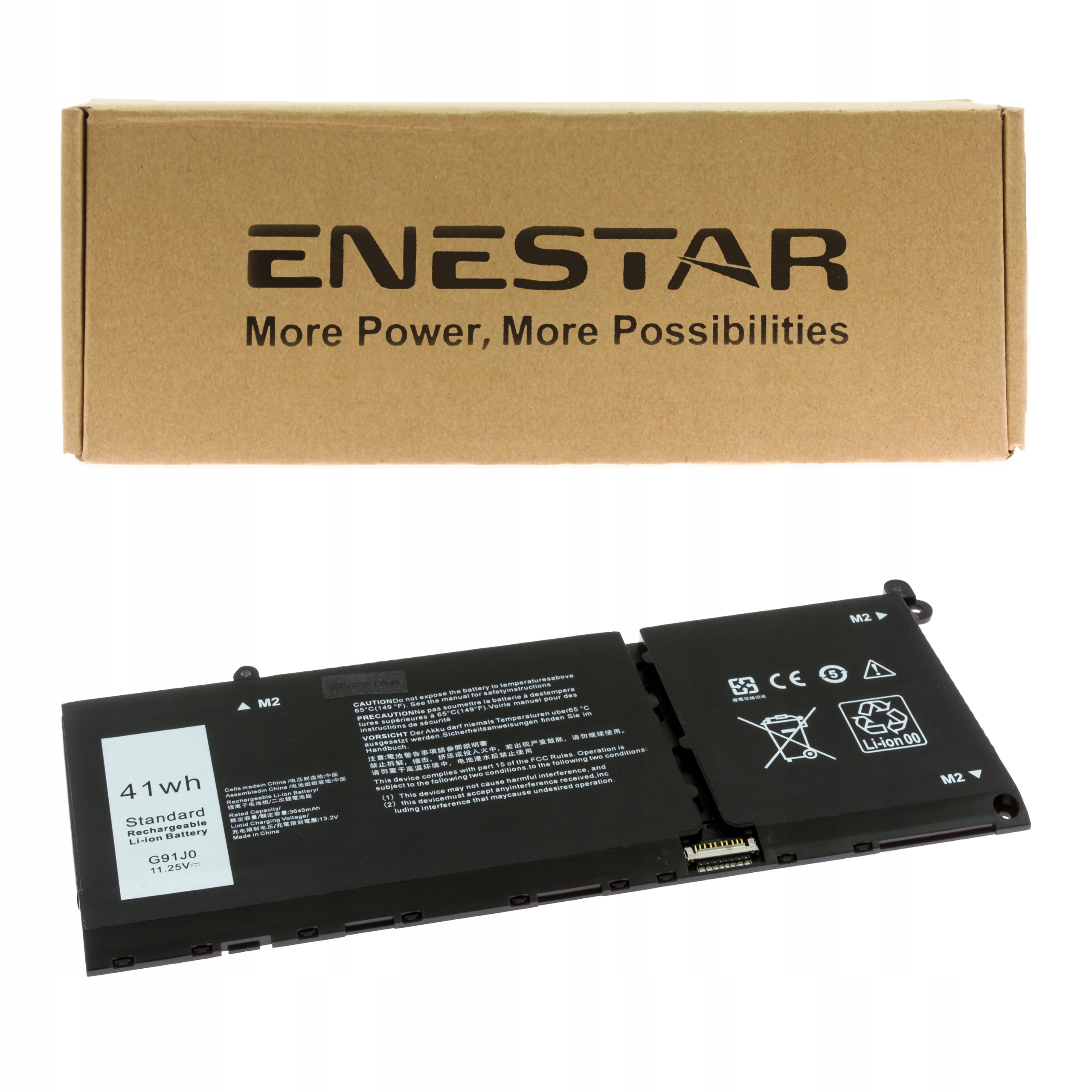 Premium bateria do Dell G91J0 Inspiron 15 3511 3515 3520 Latitude 3320 3420