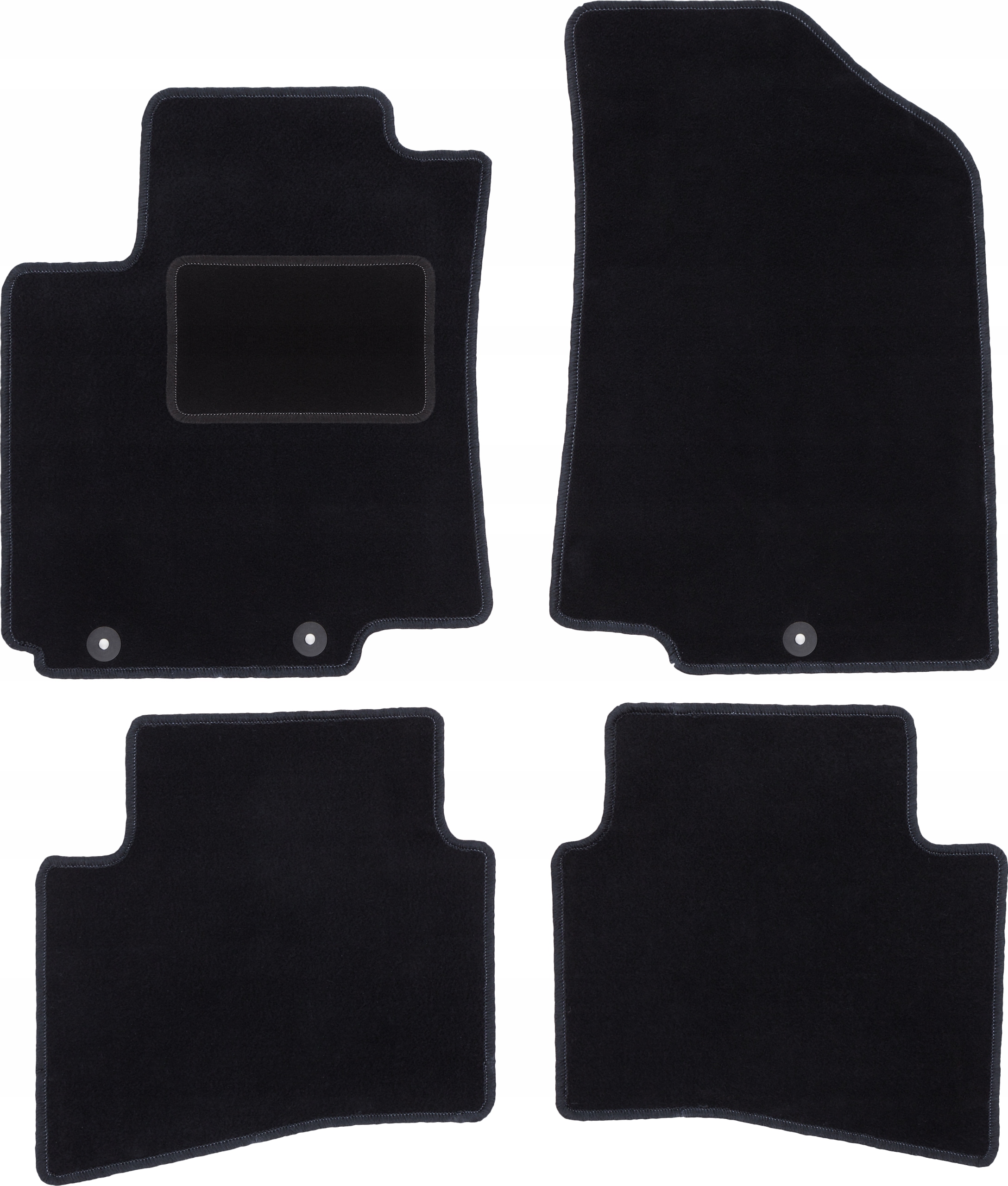 

Dywaniki welurowe Basic do Kia Rio 3 III 11-17