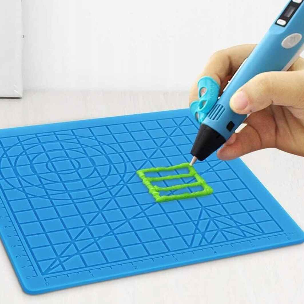 AKCESORIA DO DŁUGOPISU 3D WKŁAD FILAMENT 200M + MATA + KSIĄŻKA Z SZABLONAMI EAN (GTIN) 5905325873702