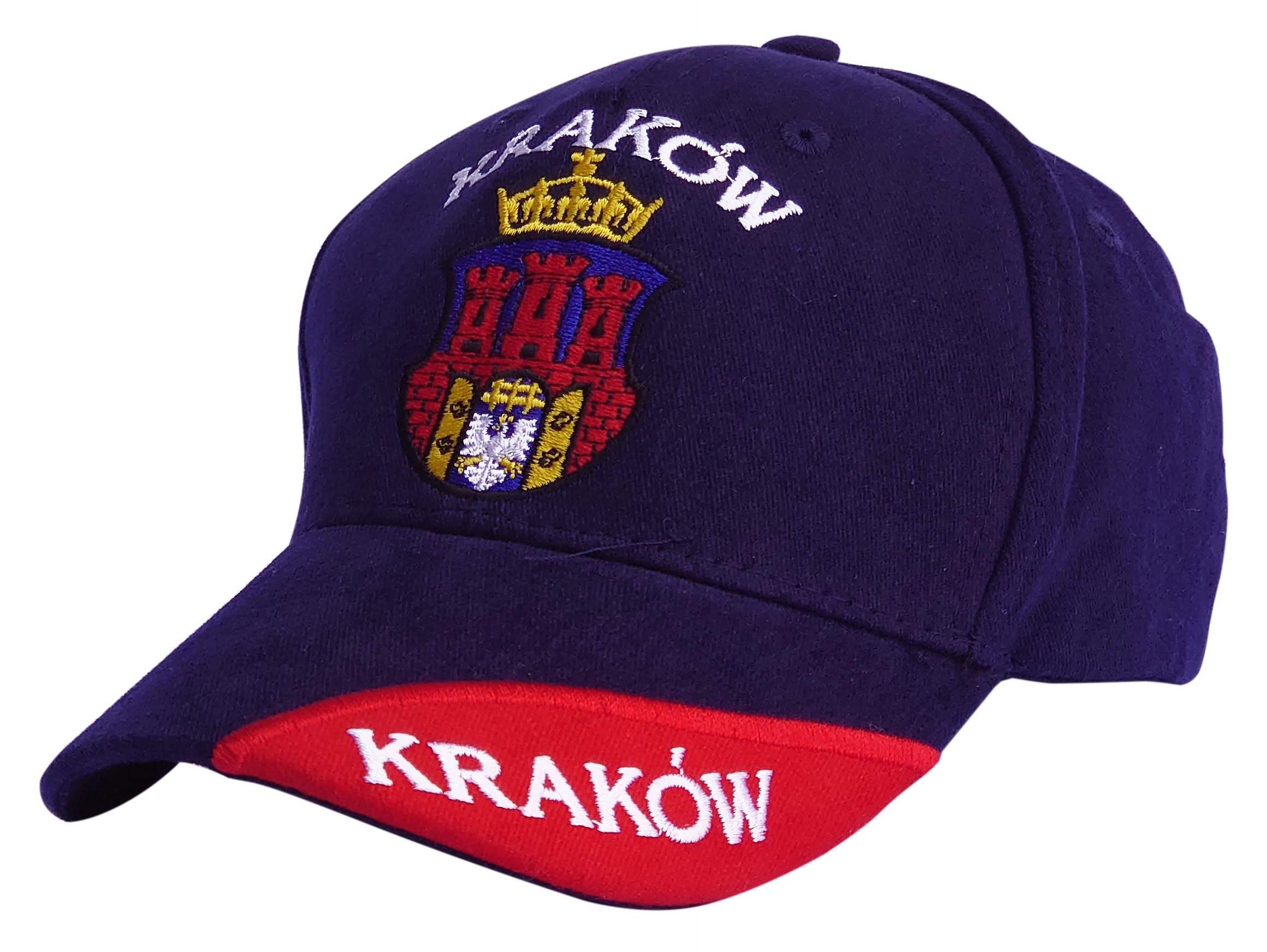 

Czapka Z Daszkiem Bejsbolówka Haft Kraków Pamiątka