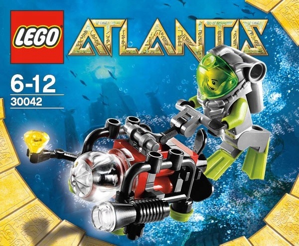 LEGO Atlantis 30042 Mini Sub + GRATIS
