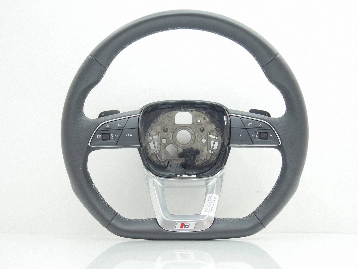 steering wheel, leather MULTIFUNKCJA with shifting SCIETA AUDI Q5 SQ5 80A 80A419091CL