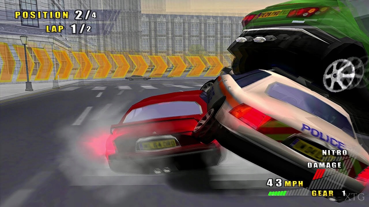 PS2 LONDON RACER II Tytuł LONDON RACER II