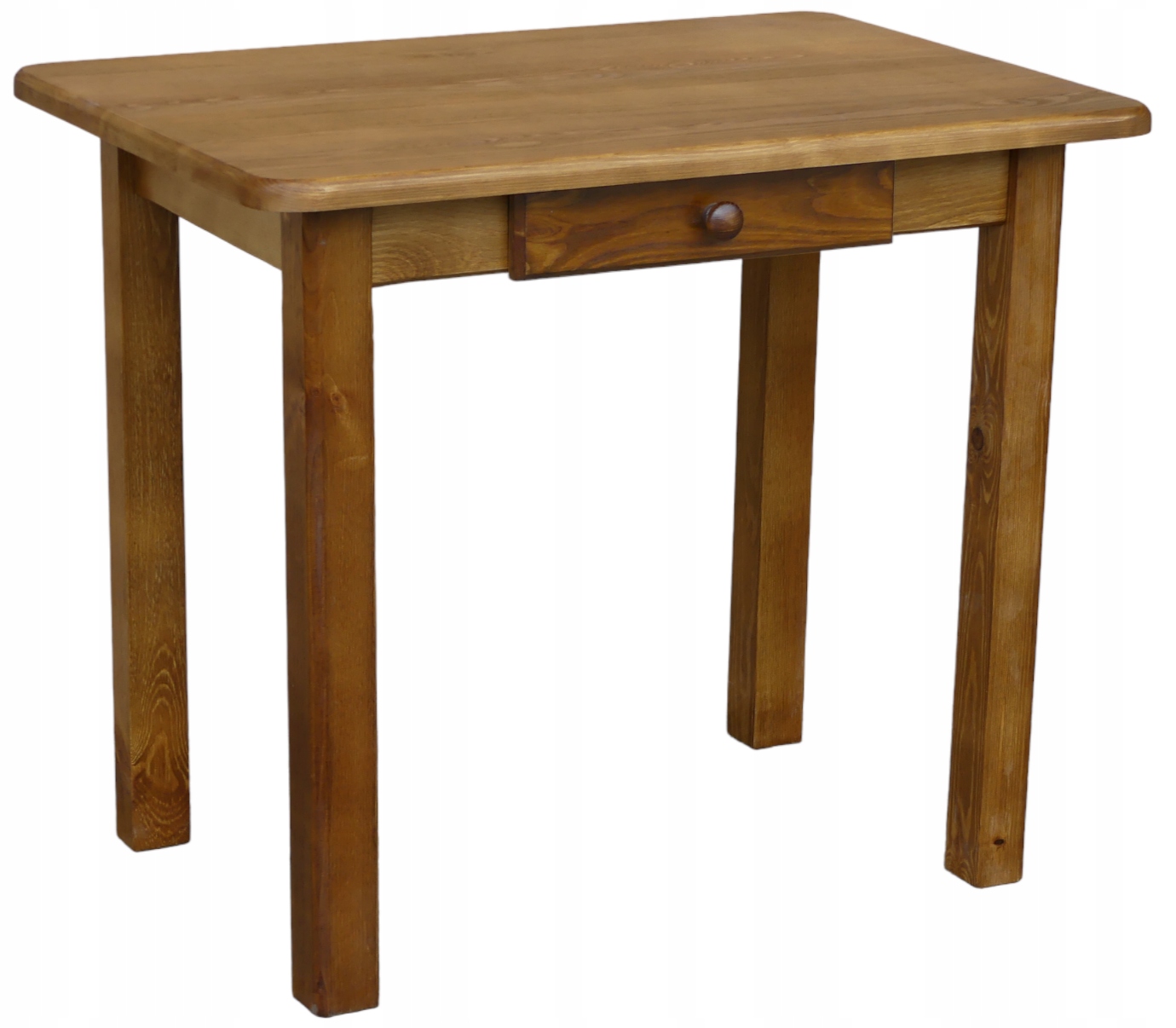 STÓŁ KUCHENNY Z SZUFLADĄ 100X60 DREWNIANY DĄB Kod producenta ST-02 100x60 DĄB