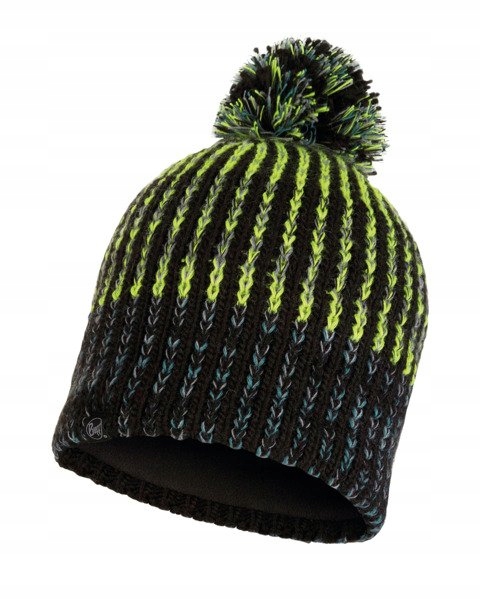 Czapka BUFF Knitted & Polar Hat - Iver Black